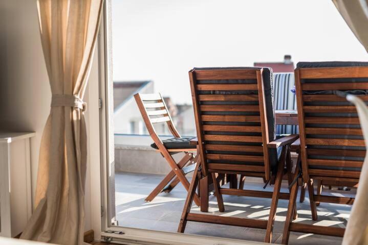 Blue Sky, Modern Sea View Apartment Novalja Dış mekan fotoğraf